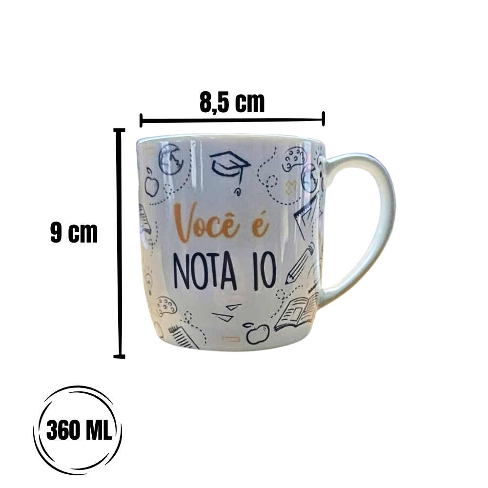 Caneca Urban 360ml - Professora Nota 10 - Imagem 2