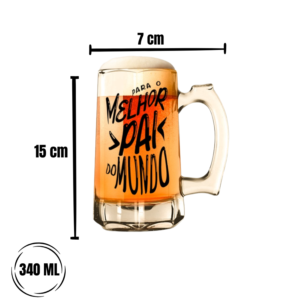Caneca Stein 340ml - Feliz Dia Dos Pais - Imagem 2