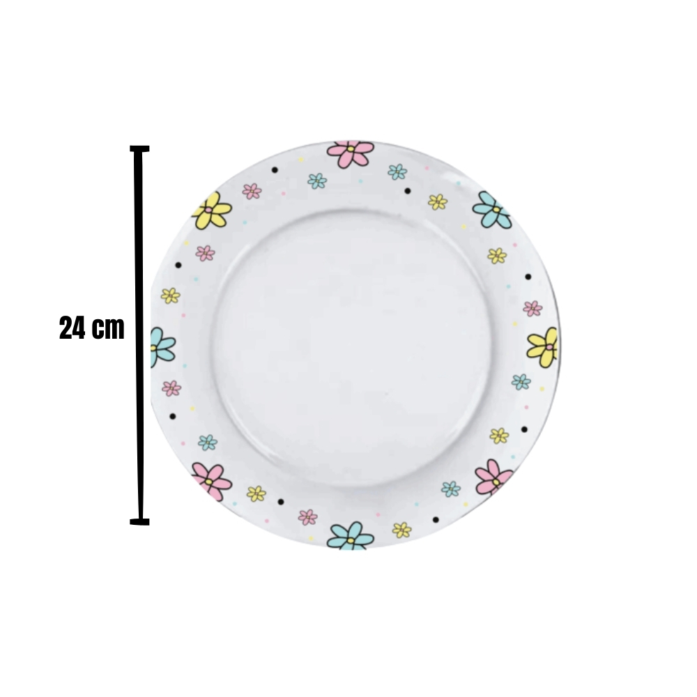 Prato Astral - Florzinha 22cm - Imagem 2