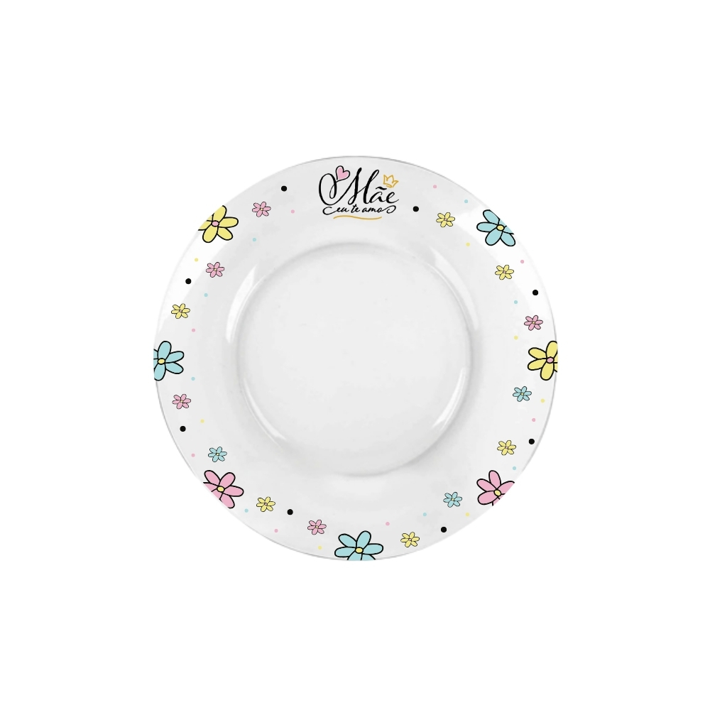 Prato Astral - Dia das Mães 22cm