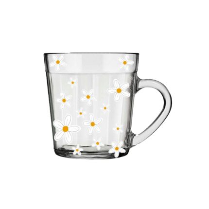 Xicara americana Florzinha margarida- 270ml