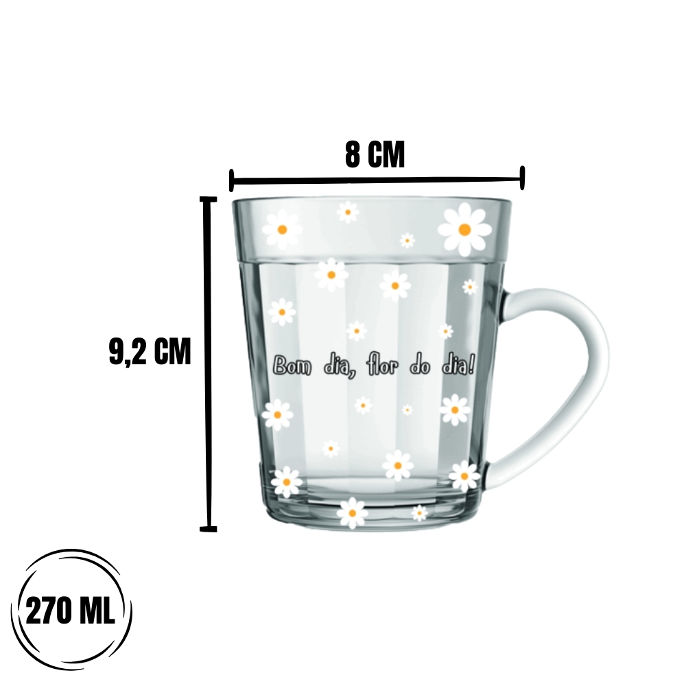 Caneca Bom dia flor do dia- 270ml - Imagem 2