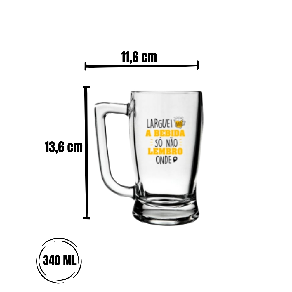 Caneca Taberna 340ml - Larguei a Bebida - Imagem 2