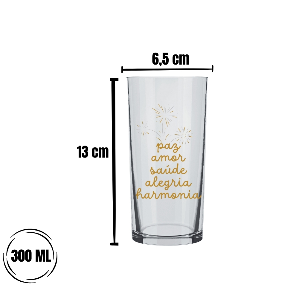 Copo Cylinder 300ml - Ano novo - Imagem 2