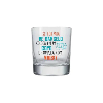 Copo Atol 310ml - Gelo com Whisky