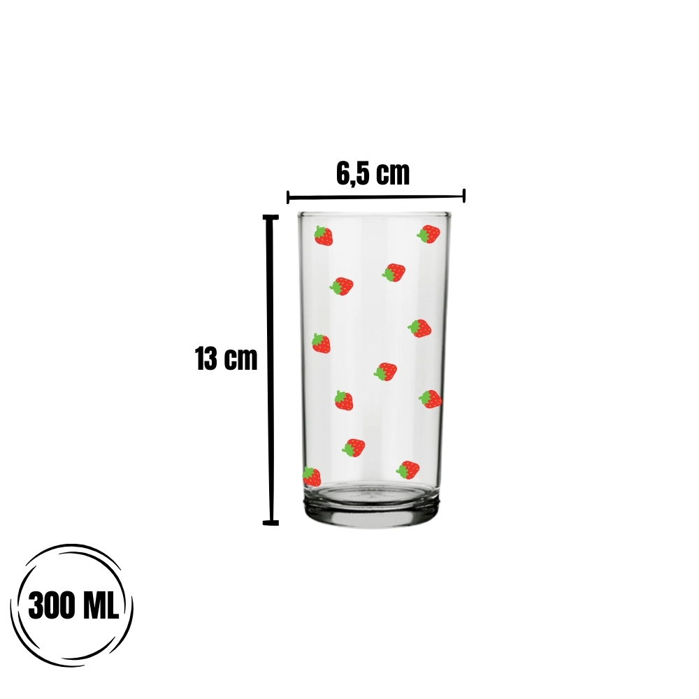 Copo Cylinder 300ml - Moranguinho - Imagem 2
