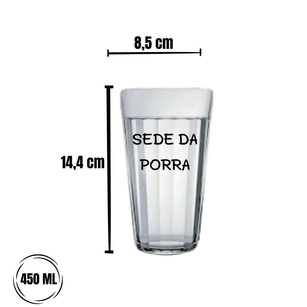 Copo Americano 450ml - Sede Da Porr@ - Imagem 2