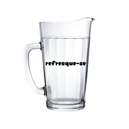 Jarra Americana 1,2L - Refresque-se Preto