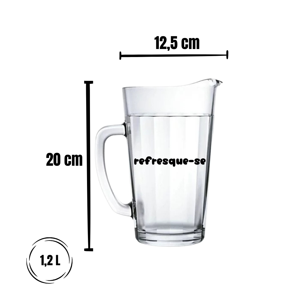 Jarra Americana 1,2L - Refresque-se Preto - Imagem 2